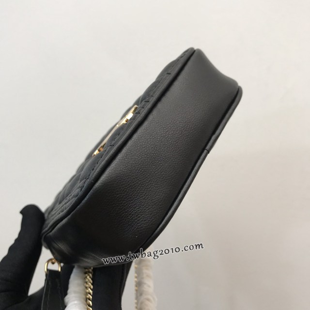 Burberry專門店新款絎縫手機包 巴寶莉Lola蘿拉收納袋鏈條小挎包 yxb1079